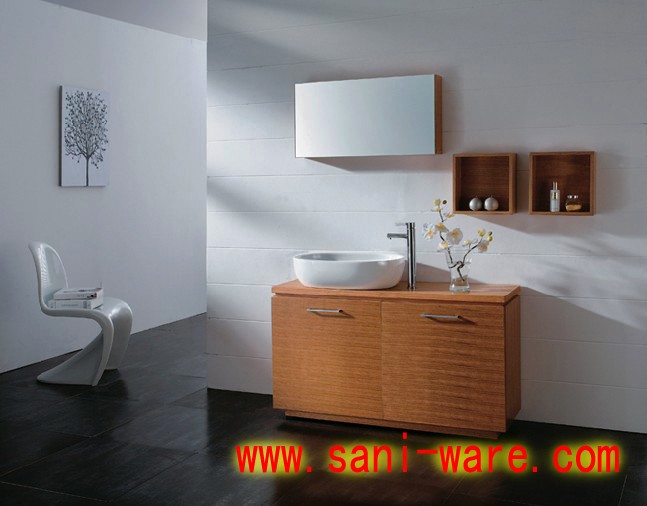 陶瓷盆S536的卫浴空间效果图