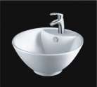 卫浴洗手盆S558，陶瓷艺术盆，陶瓷洗手盆，陶瓷洗脸盆，陶瓷面盆，吊柜面盆