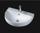 浴室柜盆S1510，陶瓷艺术盆，陶瓷洗手盆，陶瓷洗脸盆，陶瓷面盆，吊柜面盆