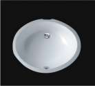 台下盆S2524，陶瓷艺术盆，陶瓷洗手盆，陶瓷洗脸盆，陶瓷面盆，吊柜面盆