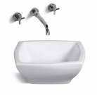 卫生间洗手盆S1017，陶瓷艺术盆，陶瓷洗手盆，陶瓷洗脸盆，陶瓷面盆，吊柜面盆
