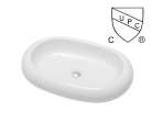 CUPC认证洗手盆SN138-1015，陶瓷艺术盆，陶瓷洗手盆，陶瓷洗脸盆，陶瓷面盆，吊柜面盆